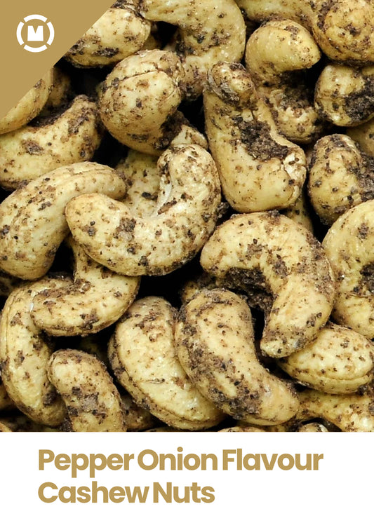 Pepper Onion Flavour Cashew Nuts