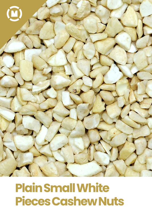 Plain Small White Pieces