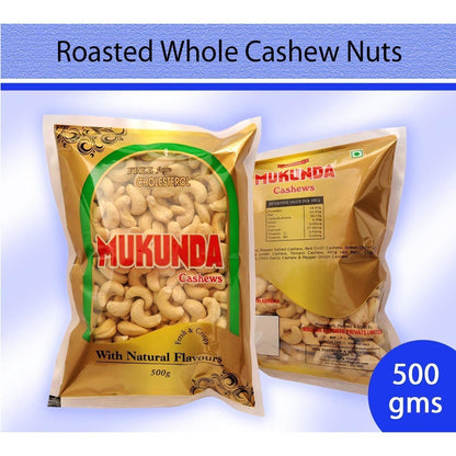 Roasted Whole Cashew Nuts : Dry Fruits & Nuts - Mangalore Spice