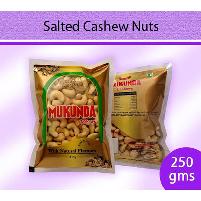 Salted Cashew Nuts : Dry Fruits & Nuts - Mangalore Spice