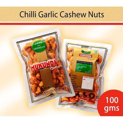 Chilli Garlic Flavoured Cashew Nuts : Dry Fruits & Nuts - Mangalore Spice