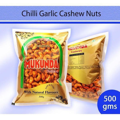 Chilli Garlic Flavoured Cashew Nuts : Dry Fruits & Nuts - Mangalore Spice